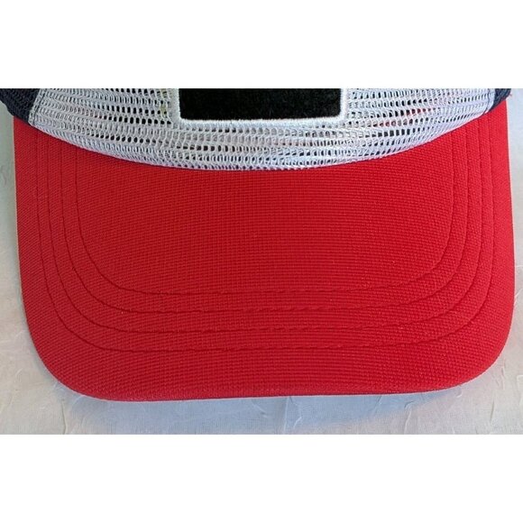Hatch Outdoors Trucker Hat Adjustable Cap Mesh Baseball Red White Blue Dad Gift - Picture 14 of 15